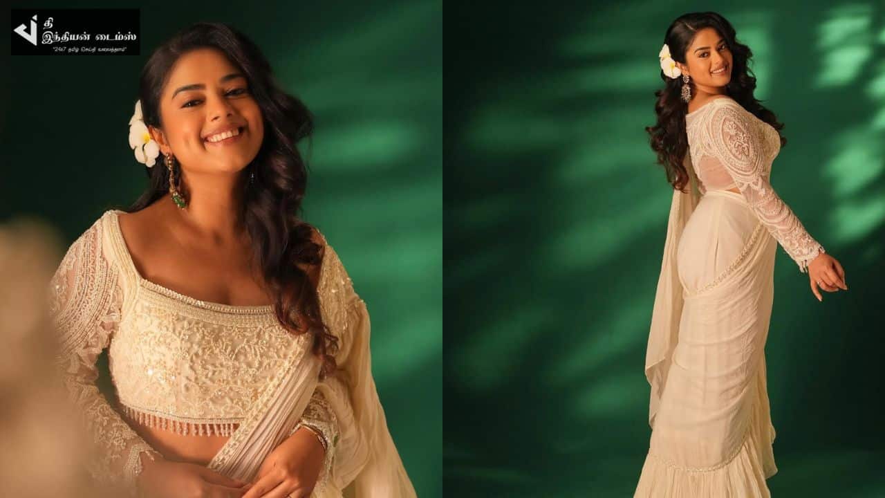 இது கண்ணா இல்லை கரண்டா..! வெந்து தணிந்தது காடு பட நாயகியின் அழகிய லேட்டஸ்ட் கிளிக்ஸ்