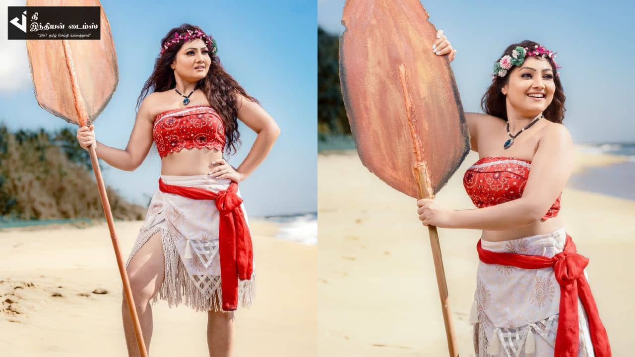 போட்டோஷூட்டில் கலக்கும் ரோஜா சீரியல் நடிகை பிரியங்கா