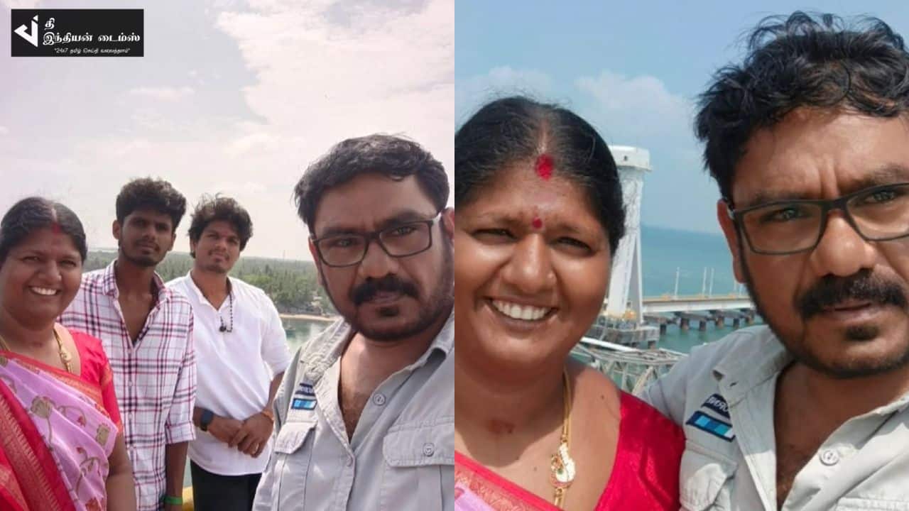 பாண்டியன் ஸ்டோர்ஸ் ஸ்டாலினின் குடும்ப புகைப்படங்கள்