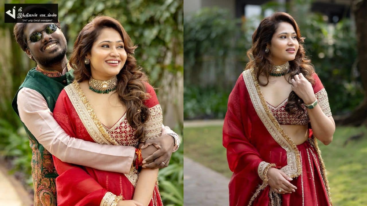 நடிகைகளை மிஞ்சிய இயக்குனர் அட்லீ மனைவி ப்ரியா..! வெறித்தனமான லேட்டஸ்ட் போட்டோஷூட்..!