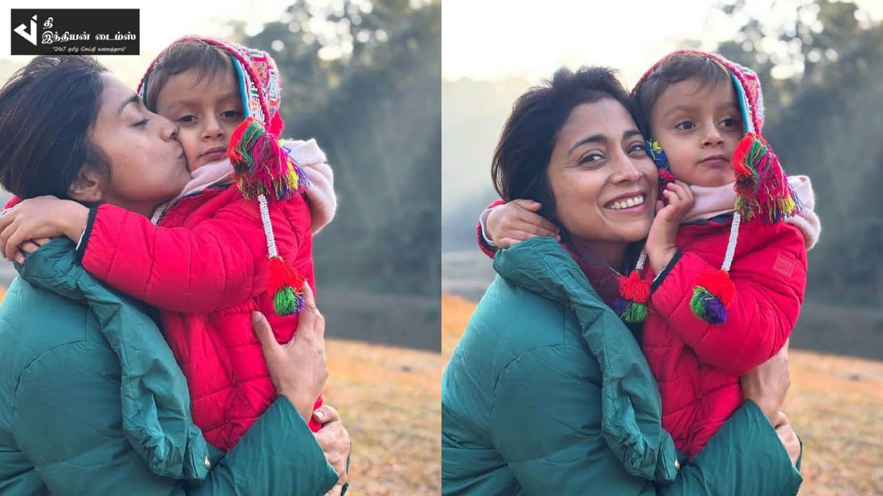 மகளுடன் கோலிவுட்டை கலக்கிய நடிகை ஸ்ரேயா சரண் லேட்டஸ்ட் புகைப்படங்கள்