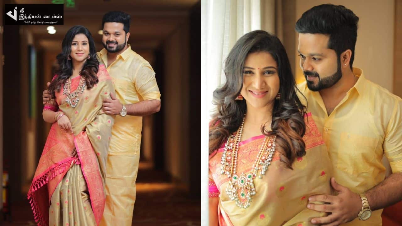 கணவர் உடன் ரொமேன்டிக் போட்டோ எடுத்த ஆல்யா மானசா