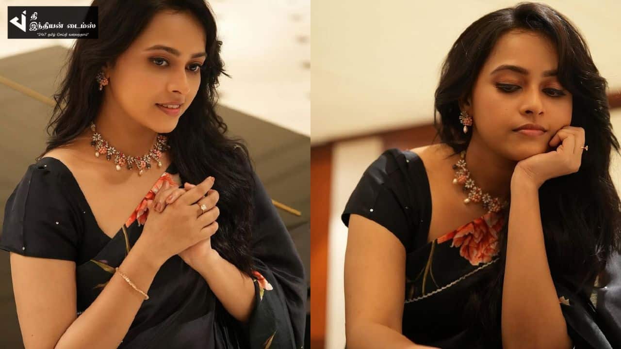 கஞ்சா பூவு கண்ணால..! நடிகை ஸ்ரீ திவ்யாவின் அழகிய புகைப்படங்கள்..!