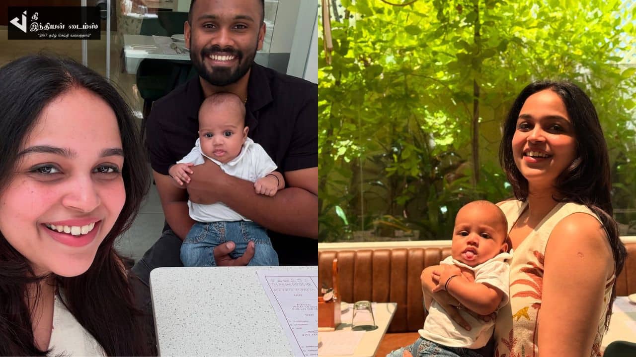 மனைவி மகன் உடன் எருமசானி விஜயின் கியூட்டான லேட்டஸ்ட் குடும்ப புகைப்படங்கள்