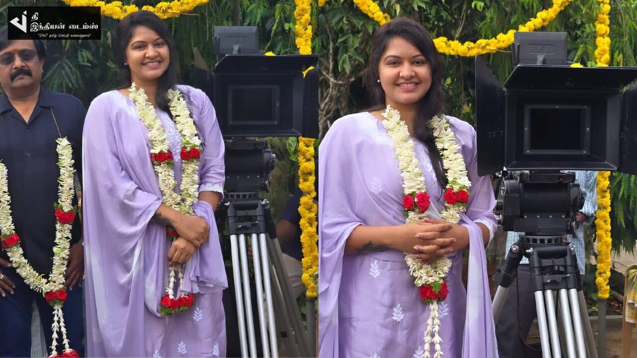 ரட்சிதா மஹாலக்ஷ்மி நடிக்கும் புதிய படம் பூஜையுடன் தொடக்கம்