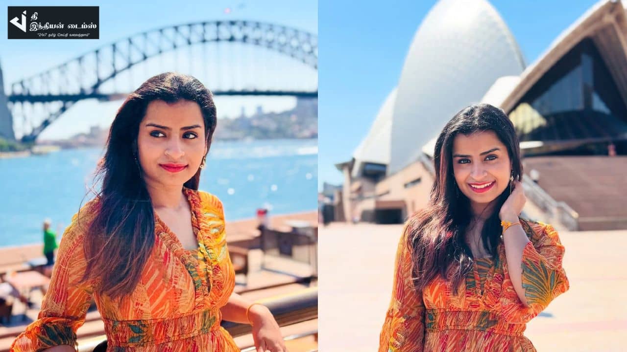 ஆஸ்திரேலியாவில் விடுமுறையை கொண்டாடும் குக் வித் கோமாளி சிவாங்கி